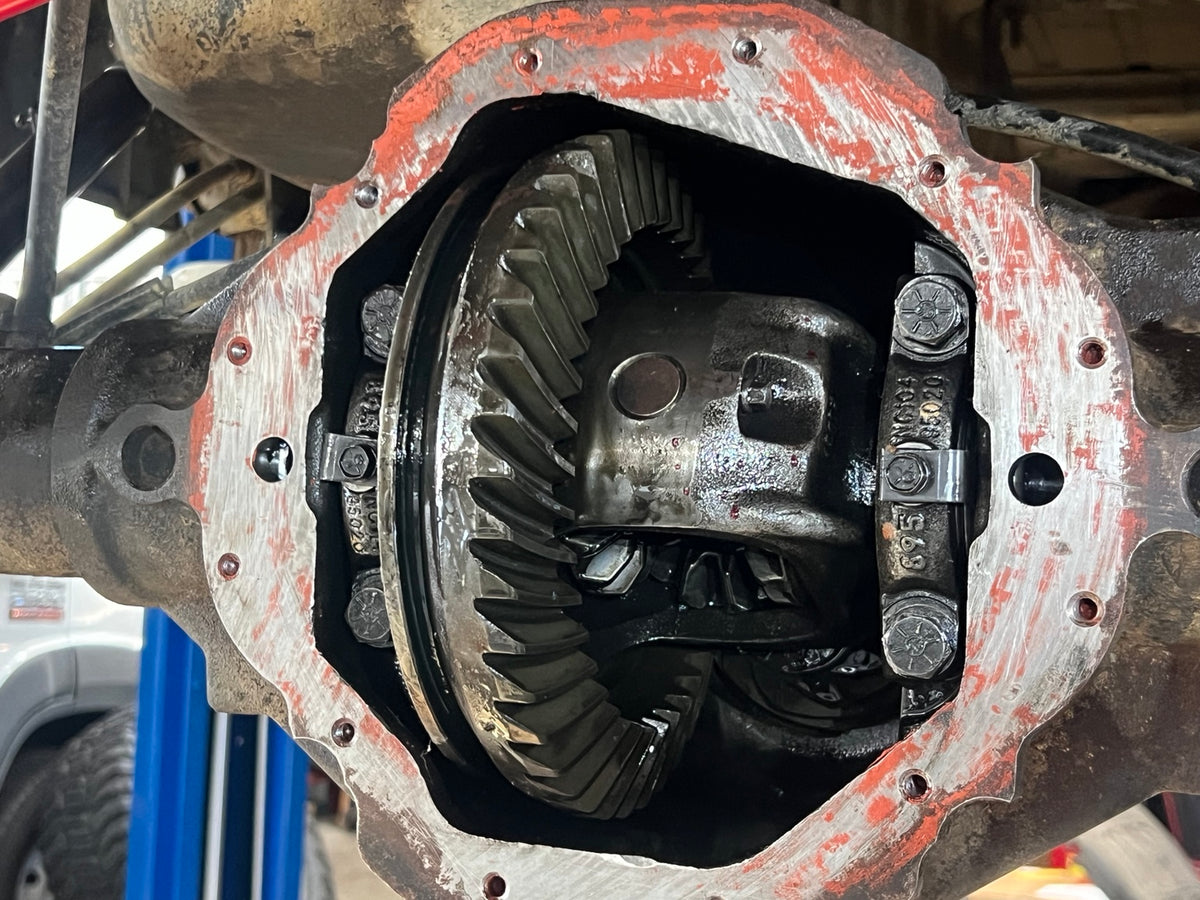 Ring and pinion differential installation at Falcon Garage in Columbus Ohio